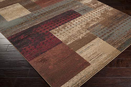 Osborne Multi-Colored Modern Area Rug 10' x 13'