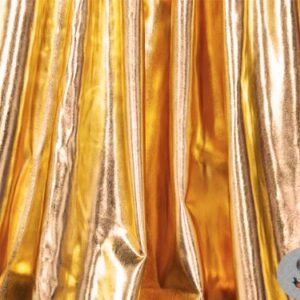 1 X Spandex Metallic Gold Fabric /60"/ Sold by The Yard