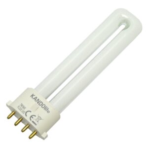 kandolite 74000 - fls/e 7w 4000k single tube 4 pin base compact fluorescent light bulb