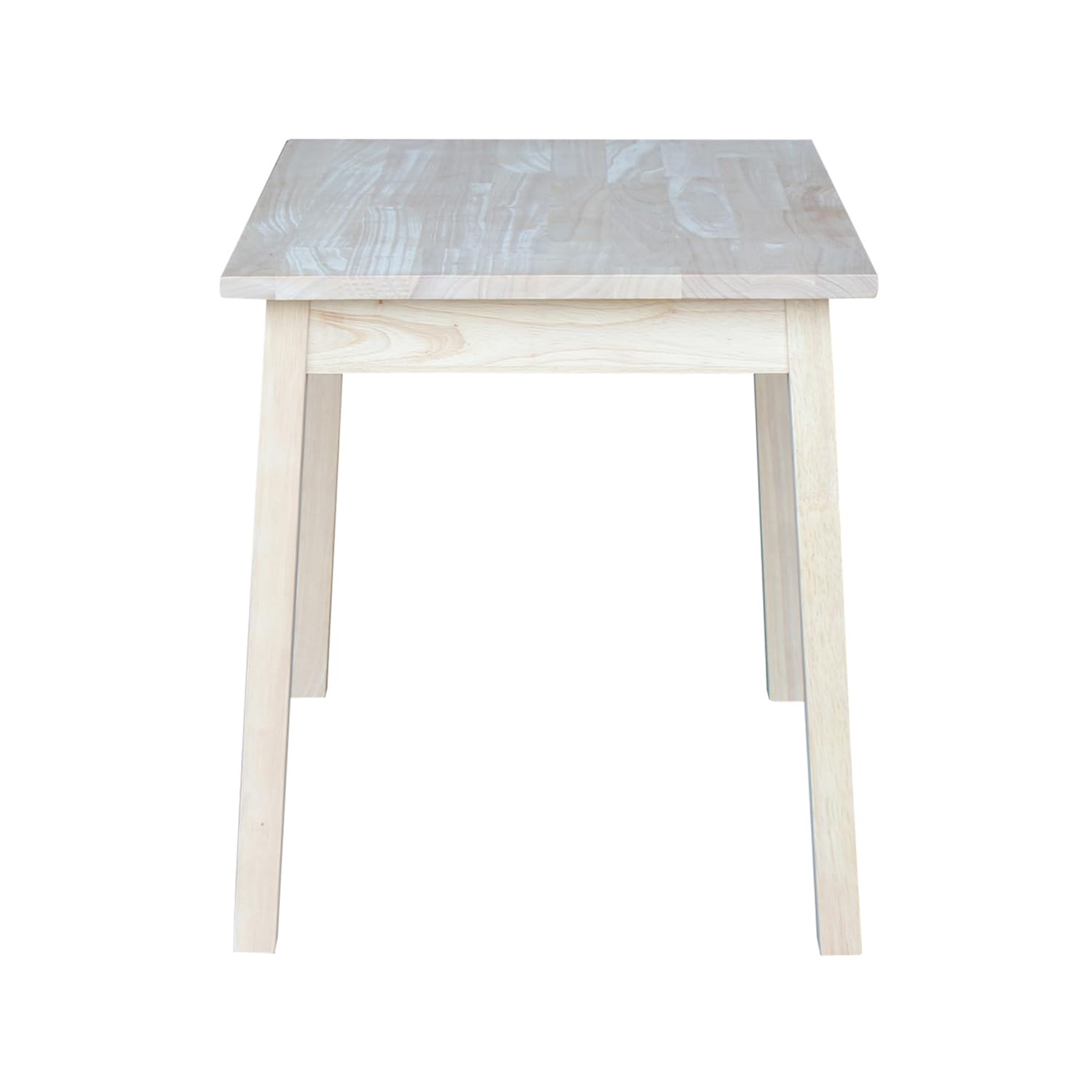 IC International Concepts Child's Table, Solid Wood Craftsmanship, Perfect for Arts, Crafts, Homework & Play, Easy to Assemble, Customize with Paint or Stain - Unfinished