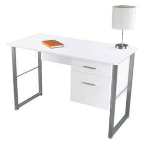 Realspace® Halton 48"W Computer Desk, White