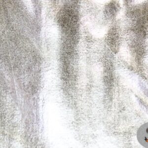 1 X Spandex Metallic Silver Fabric /60"/ Sold by The Yard