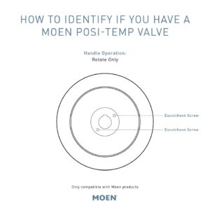 Moen T2693EP Voss Posi-Temp Pressure Balancing Eco-Performance Tub and Shower Trim Kit, Valve Required, Chrome