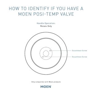 Moen T2693EP Voss Posi-Temp Pressure Balancing Eco-Performance Tub and Shower Trim Kit, Valve Required, Chrome