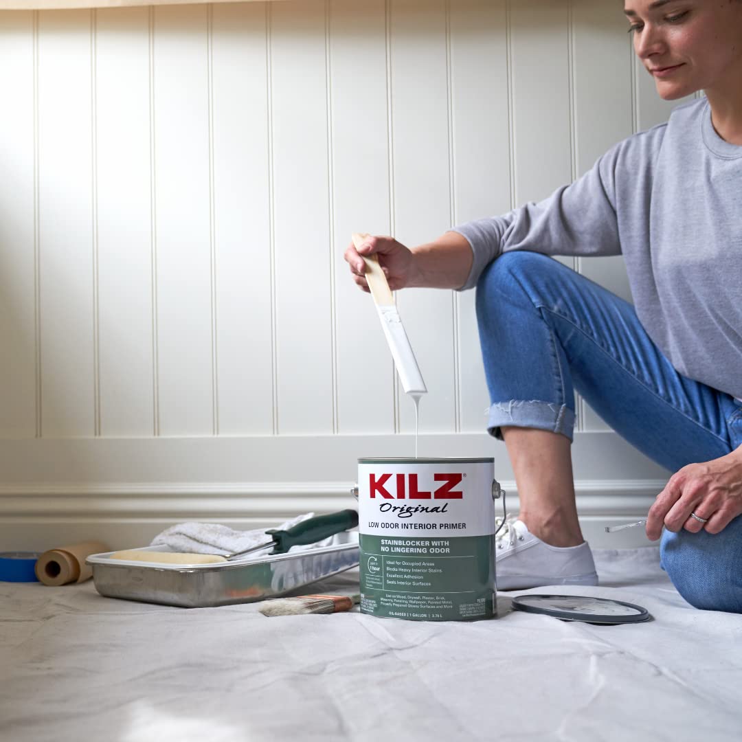 KILZ Original Low Odor Primer, Interior, 1 Quart