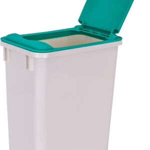 Hardware Resources 35 Quart Plastic Waste Container Lid, Green