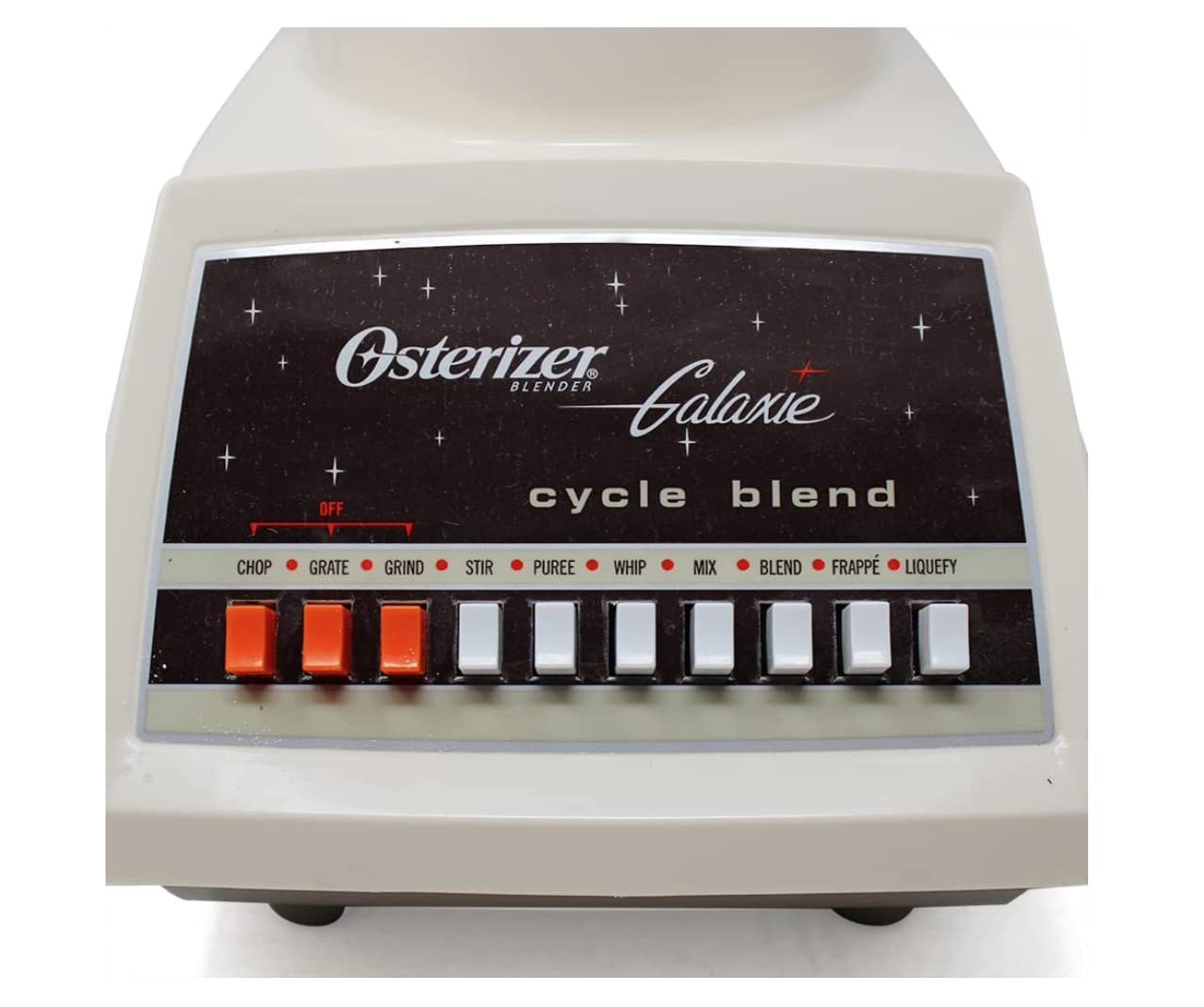 Mexican Classic Oster Galaxie Blender Made in Mexico Osterizer (Beige)