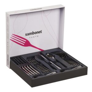 Sambonet Taste 52553-81 Monoblock Cutlery Set (24 Pieces)