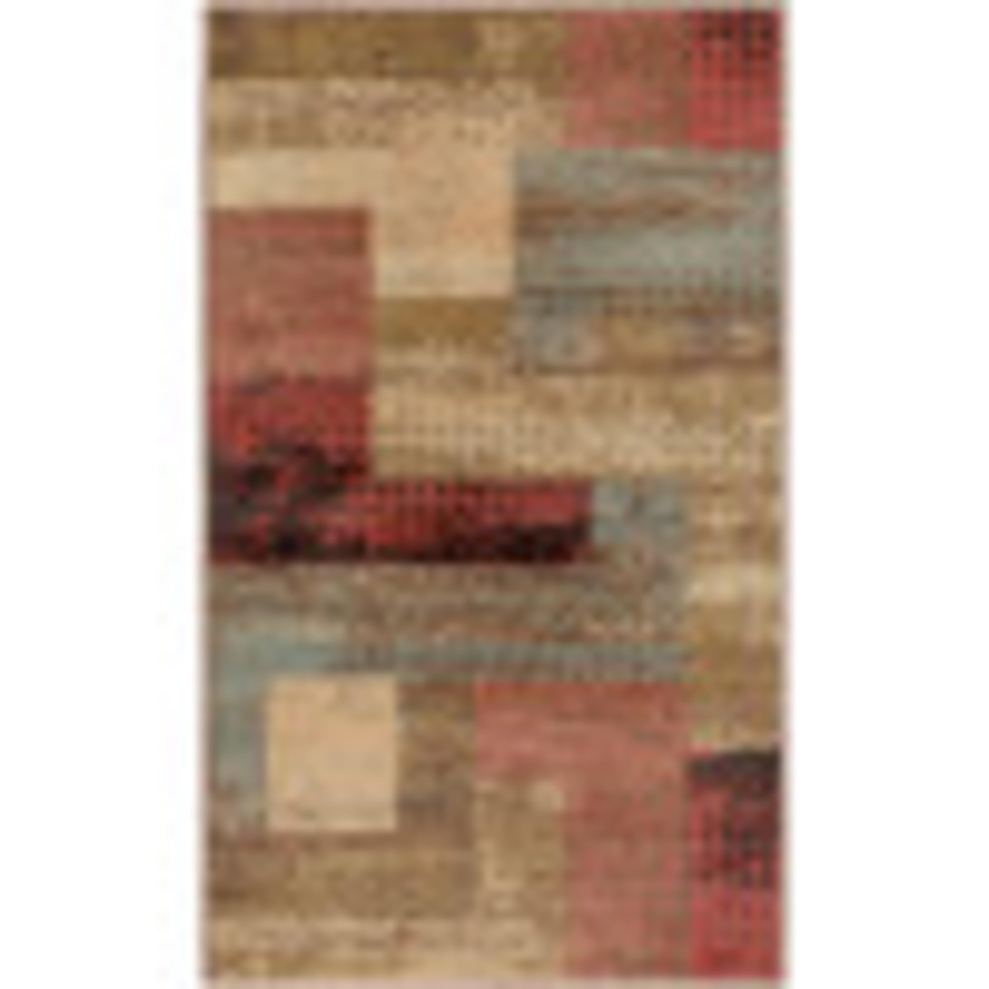 Osborne Multi-Colored Modern Area Rug 10' x 13'