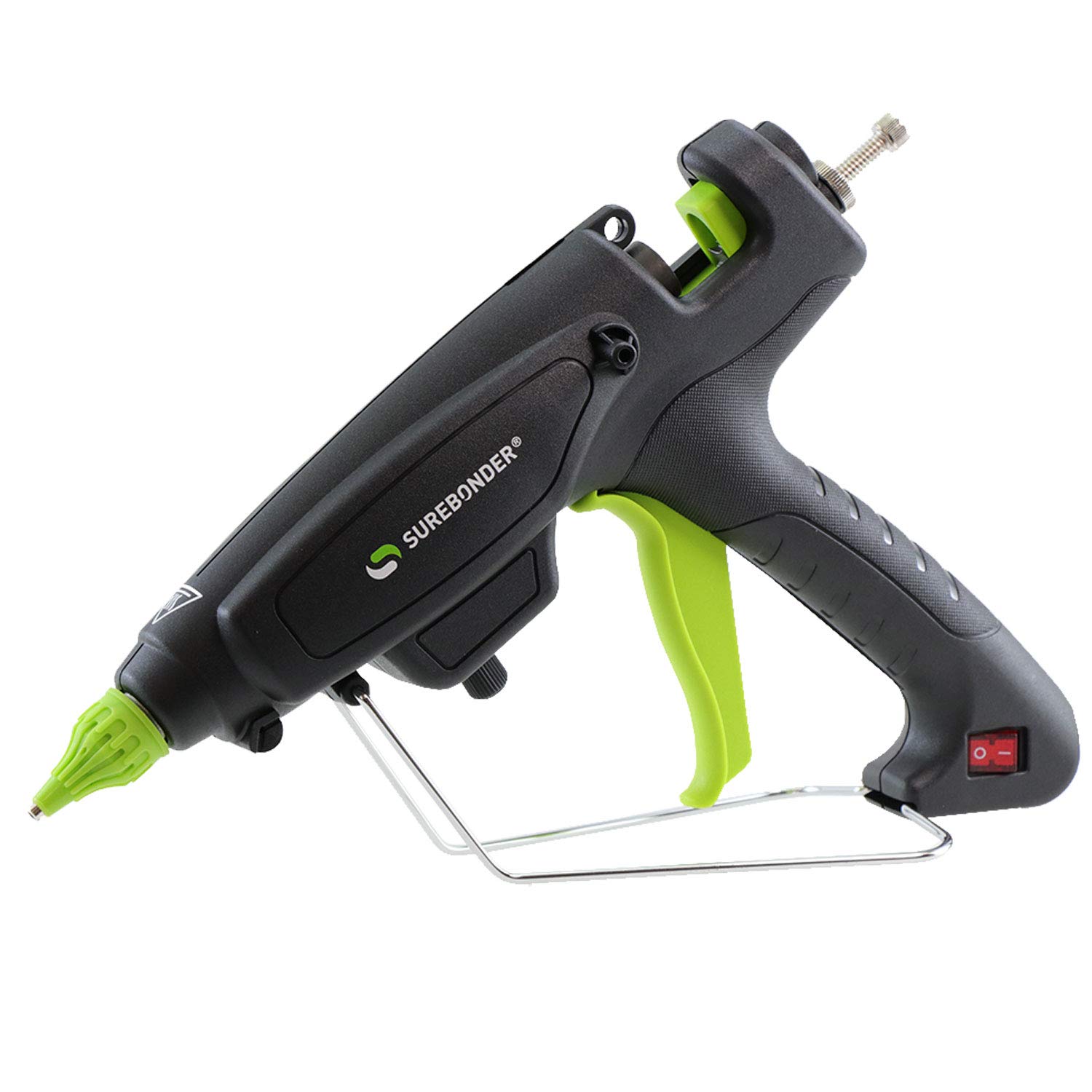 Surebonder PRO2-220 220 Watt Adjustable Temperature Professional Heavy Duty Hot Glue Gun - Uses full size, 7/16" sticks