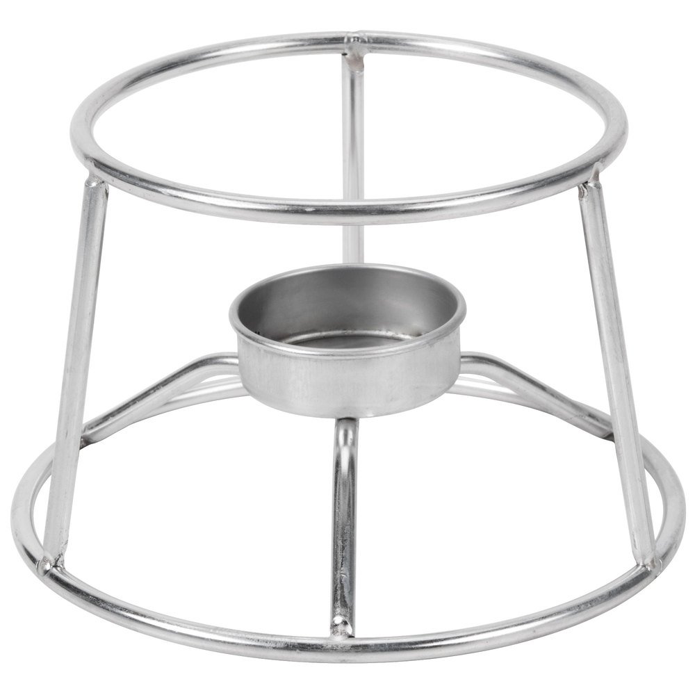 American Metalcraft CIFDR Stainless Steel Fondue Pot Stand, 5-Inch Diameter