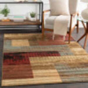 osborne multi-colored modern area rug 10' x 13'