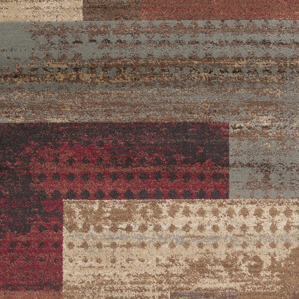 Osborne Multi-Colored Modern Area Rug 10' x 13'