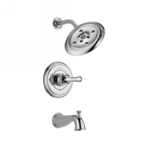 Delta Faucet T14497-SSLHP Cassidy Multi Choice 14 Series Bathtub & Shower Trim without Handle, Stainless