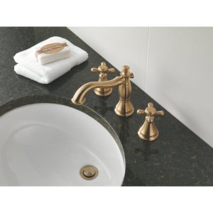 DELTA Faucet 553LF-CZ 3597LF-CZMPU-LHP, 3.00 x 11.50 x 16.50 inches, Champagne Bronze