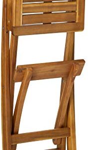 Christopher Knight Home Atlantic Outdoor Foldable Wood Barstool, 31", Natural Wood