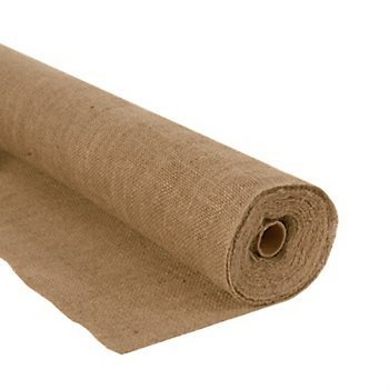 AK TRADING Natural Jute Burlap 60" Wide x 100 Feet - 10oz Quality