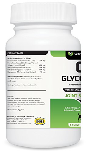 VETRISCIENCE Glyco Flex® 2 Hip and Joint Supplement for Dogs, Chewable Tablets (2 pack)