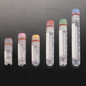 Simport Cryovial T301-2 Polypropylene Vial with Silicone O-ring Seal, 2ml Volume (Case of 1000)