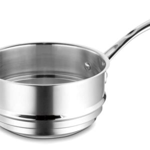 Cuisinart French Classic Tri-Ply Stainless 3-Piece Saucepan and Double Boiler Set