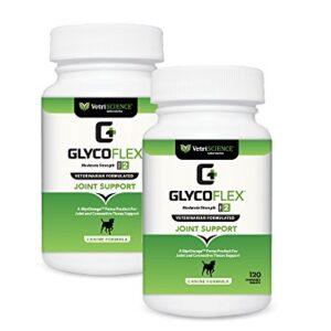 VETRISCIENCE Glyco Flex® 2 Hip and Joint Supplement for Dogs, Chewable Tablets (2 pack)