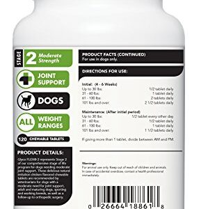 VETRISCIENCE Glyco Flex® 2 Hip and Joint Supplement for Dogs, Chewable Tablets (2 pack)