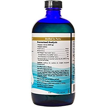 Nordic Naturals Omega-3 Pet, Unflavored - 1518 mg Omega-3 Per Teaspoon - 2 Pack - 32 oz Total - Fish Oil for Dogs with EPA & DHA - Promotes Heart, Skin, Coat, Joint, & Immune Health - Non-GMO