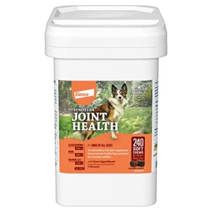 synovi g4 dog joint supplement chews, 240-count, for dogs of all ages, sizes and breeds