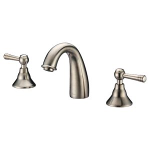 dawn ab12 1018bn 3-hole, 2-handle widespread lavatory faucet, brushed nickel