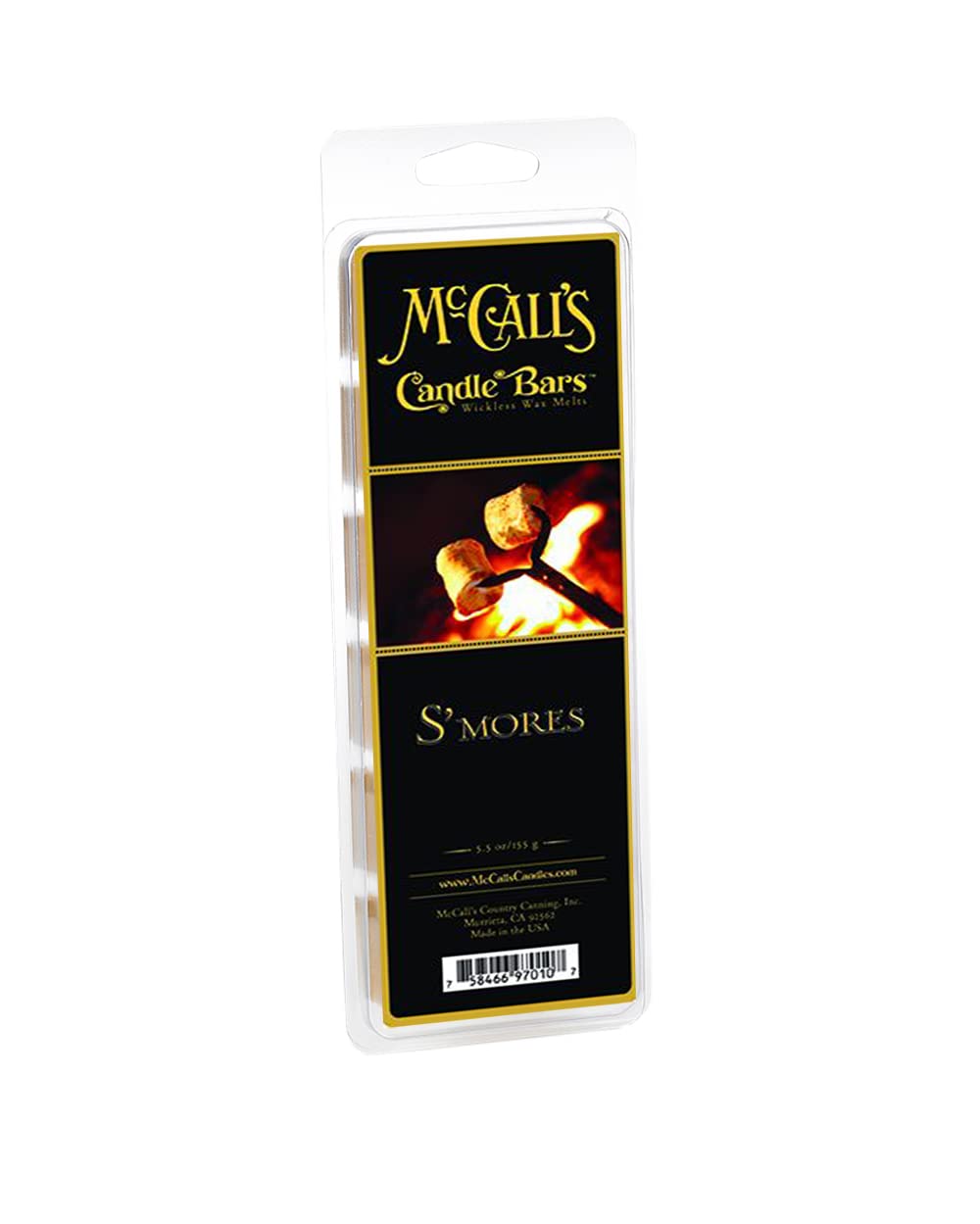 McCalls Candle Bars | S'Mores | 5.5 oz