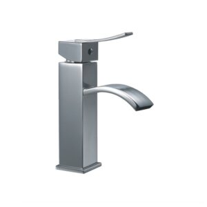 dawn ab78 1258c single-lever square lavatory faucet, chrome