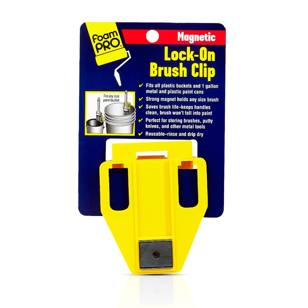 FoamPRO 130 Lock-On Magnetic Brush Clip