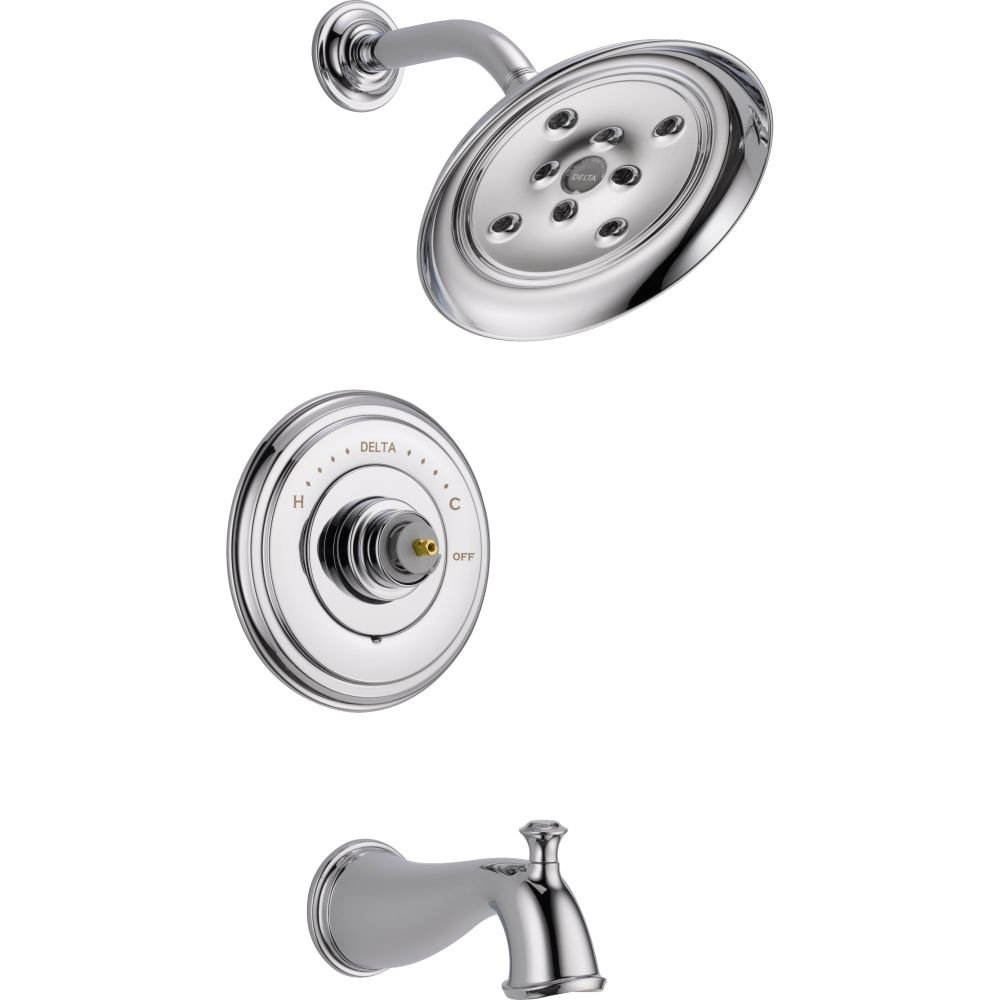 Delta Faucet T14497-LHP Cassidy 14 Series Bathtub & Shower Trim without Handle, Chrome