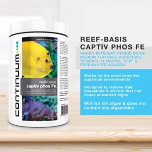 Continuum Aquatics ACO30666 Reef Phosphate Water Supplement for Aquarium, 2.6-Pound (QCPFE1200)