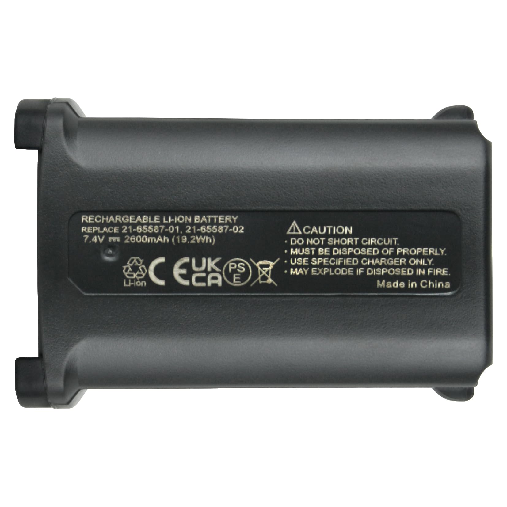 2600mAh Barcode Scanner Battery Replacement for Motorola Symbol MC9090, MC9090-G, MC9090-K, MC9090-Z, 21-61261-01, 21-65587-01, 21-65587-02, KT-21-61261, KT-21-61261-01