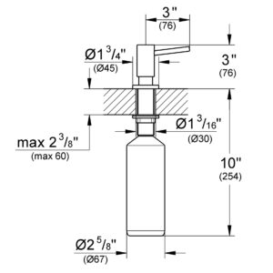 Grohe Cosmopolitan Soap/Lotion Dispenser,SuperSteel InfinityFinish