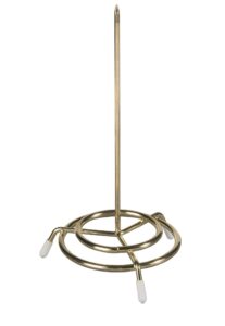 update international (cs-36) 6" brass-plated check spindle