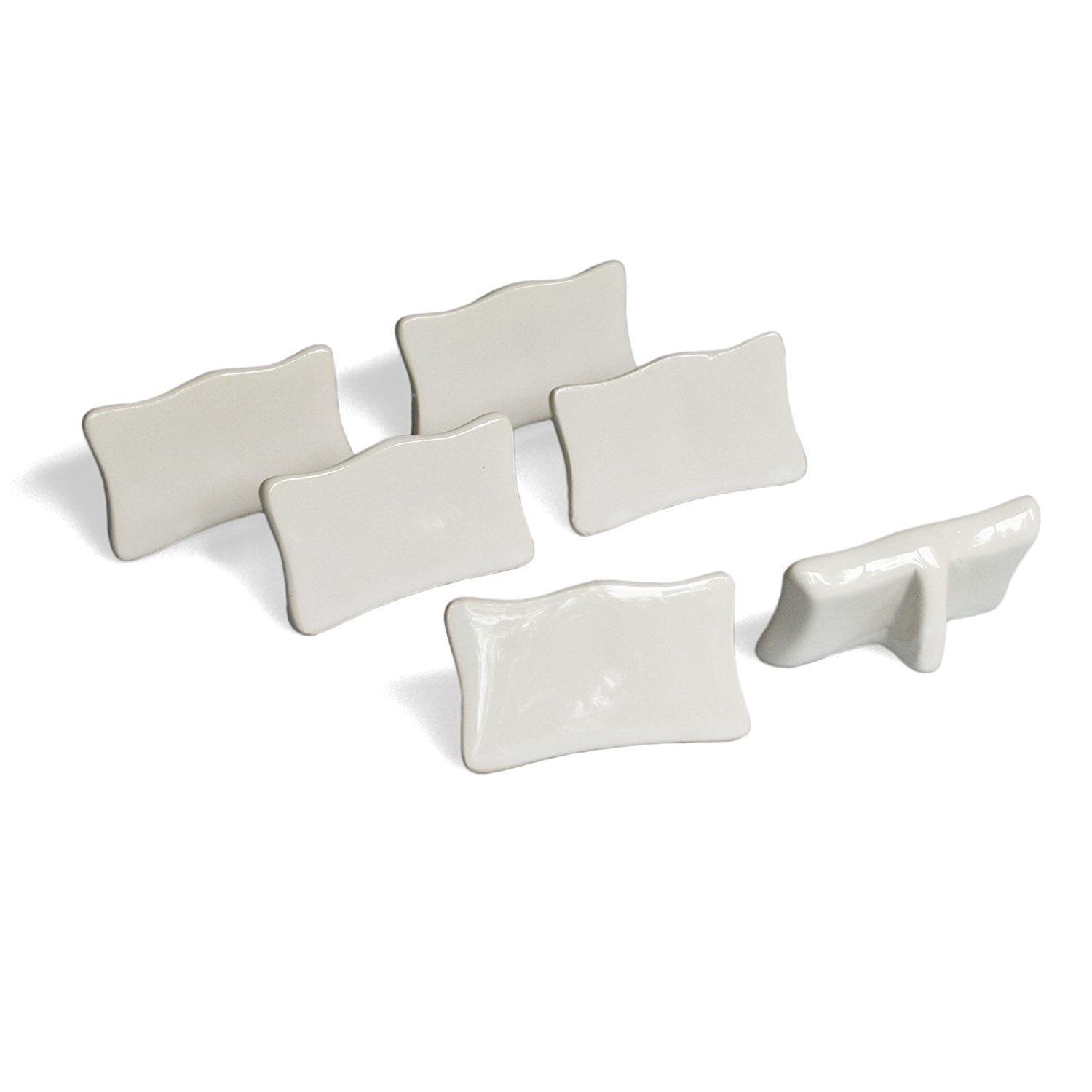 Classic Porcelain Place Cards - Set of 6