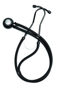 labtron sprague rappaport stethoscope, midnight black, 602bk