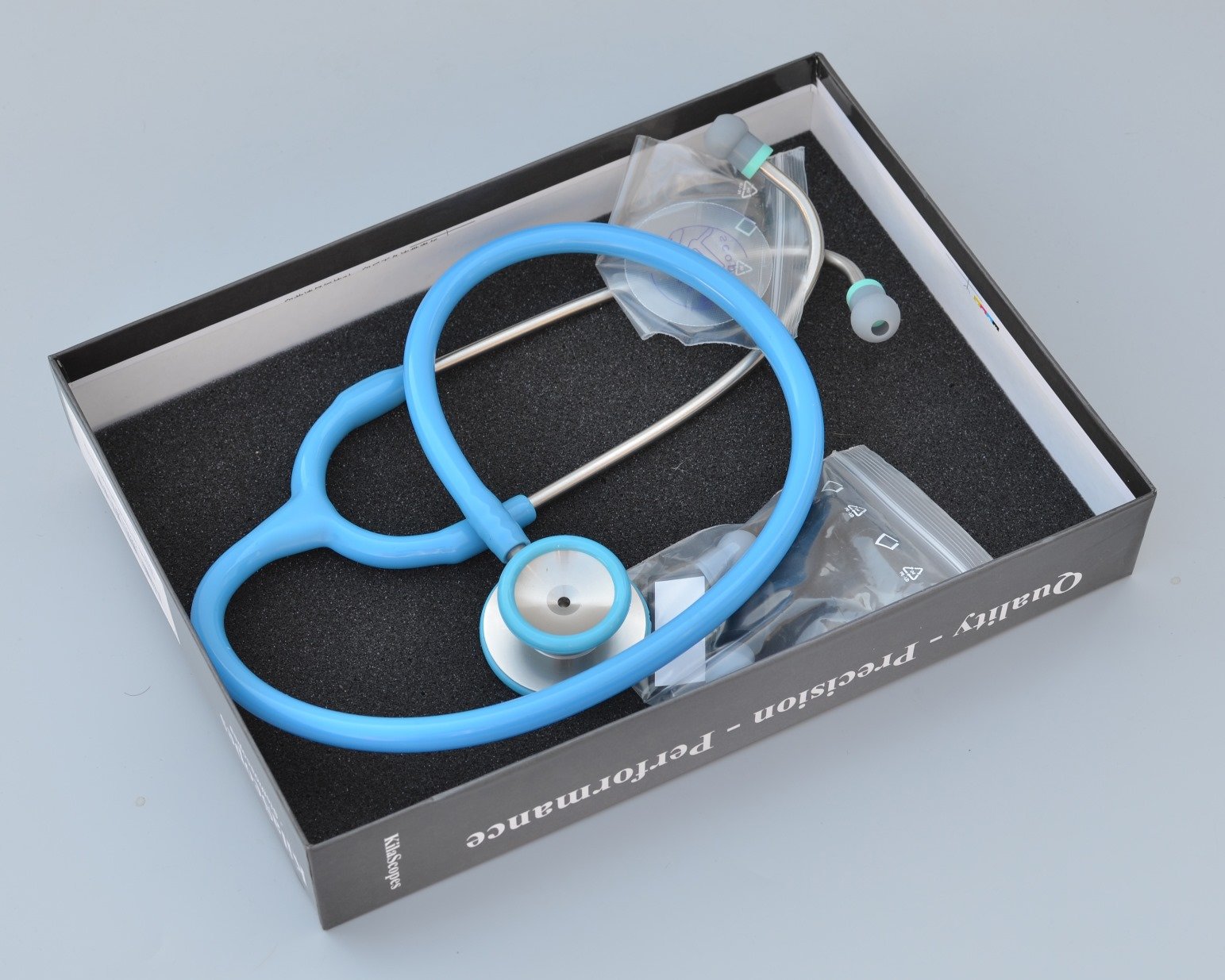 Standard Edition Dual Head Diagnostic Stethoscope by Kila Labs -Sky Blue