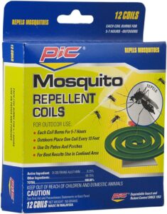 pic c-12-12inn mosquito repellent coil, 12-pack