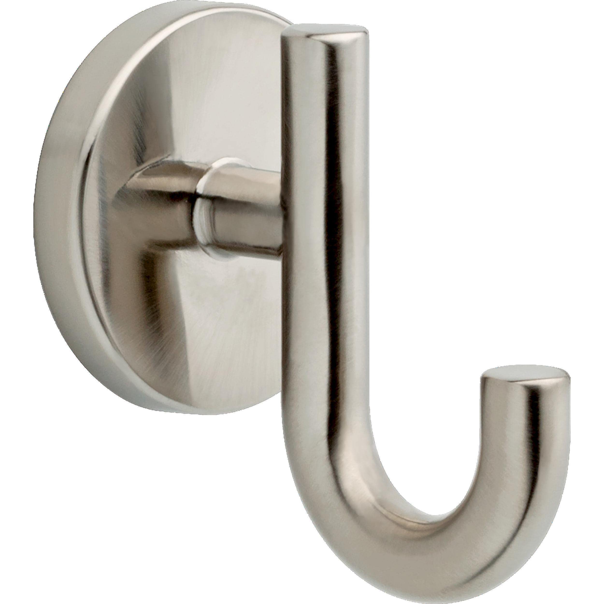 DELTA FAUCET 75935-SS Trinsic Wall Mounted Single Towel Hook in Brilliance Stainless Steel