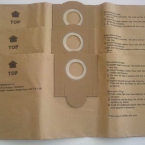 Fein 3 Turbo I 913038K01 Disposable Paper Bags Turbo I Models, Generic 3pk.