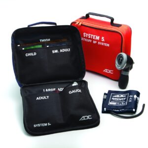 ADC 740-MCC Diagnostix System 5 EMT Kit, 5-Cuff, Multi-Color