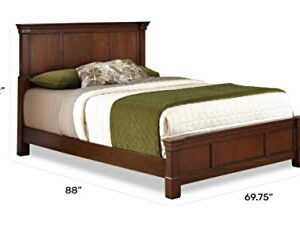 Aspen Rustic Cherry King Bed by Home Styles