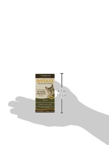 Wapiti Labs Inc Cat ReVitalize Formula Pet Supplement, 15gm