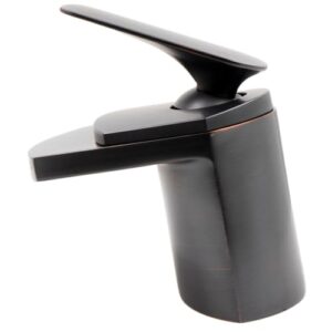 Novatto NBF-084ORB Wave Bath Faucet, Bronze