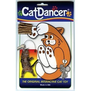 cat dancer -the original interactive cat and kitten toy size:pack of 3