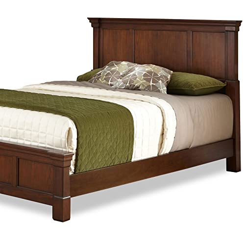 Aspen Rustic Cherry King Bed by Home Styles