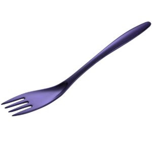 gourmac eggplant purple 12.5" fork